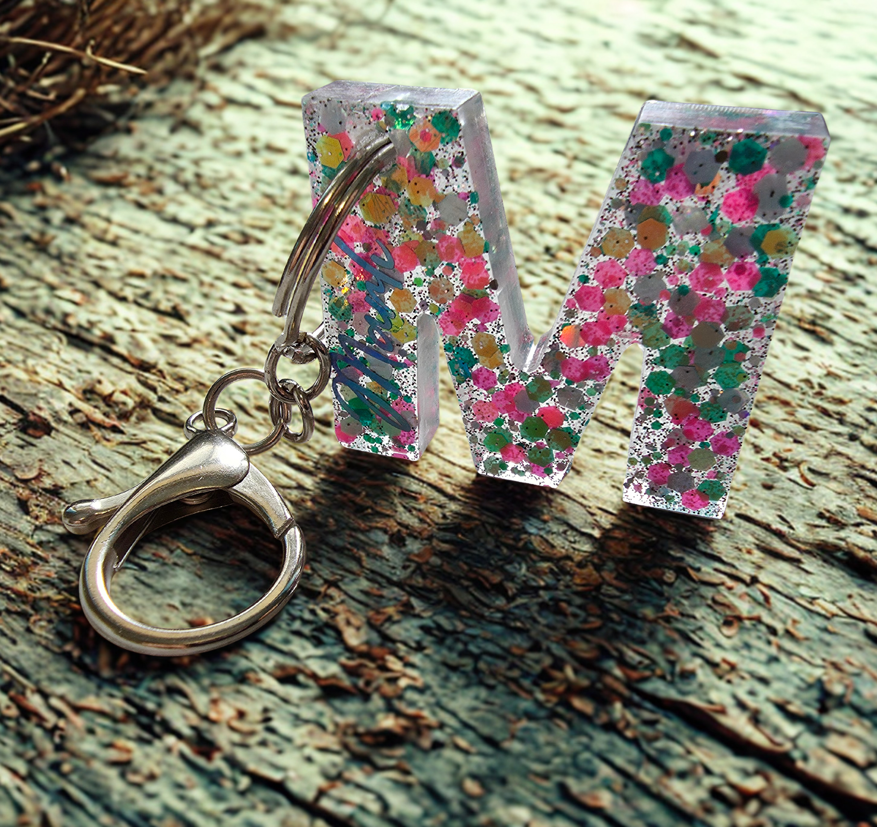 Cotton Candy Dazzle Keychain