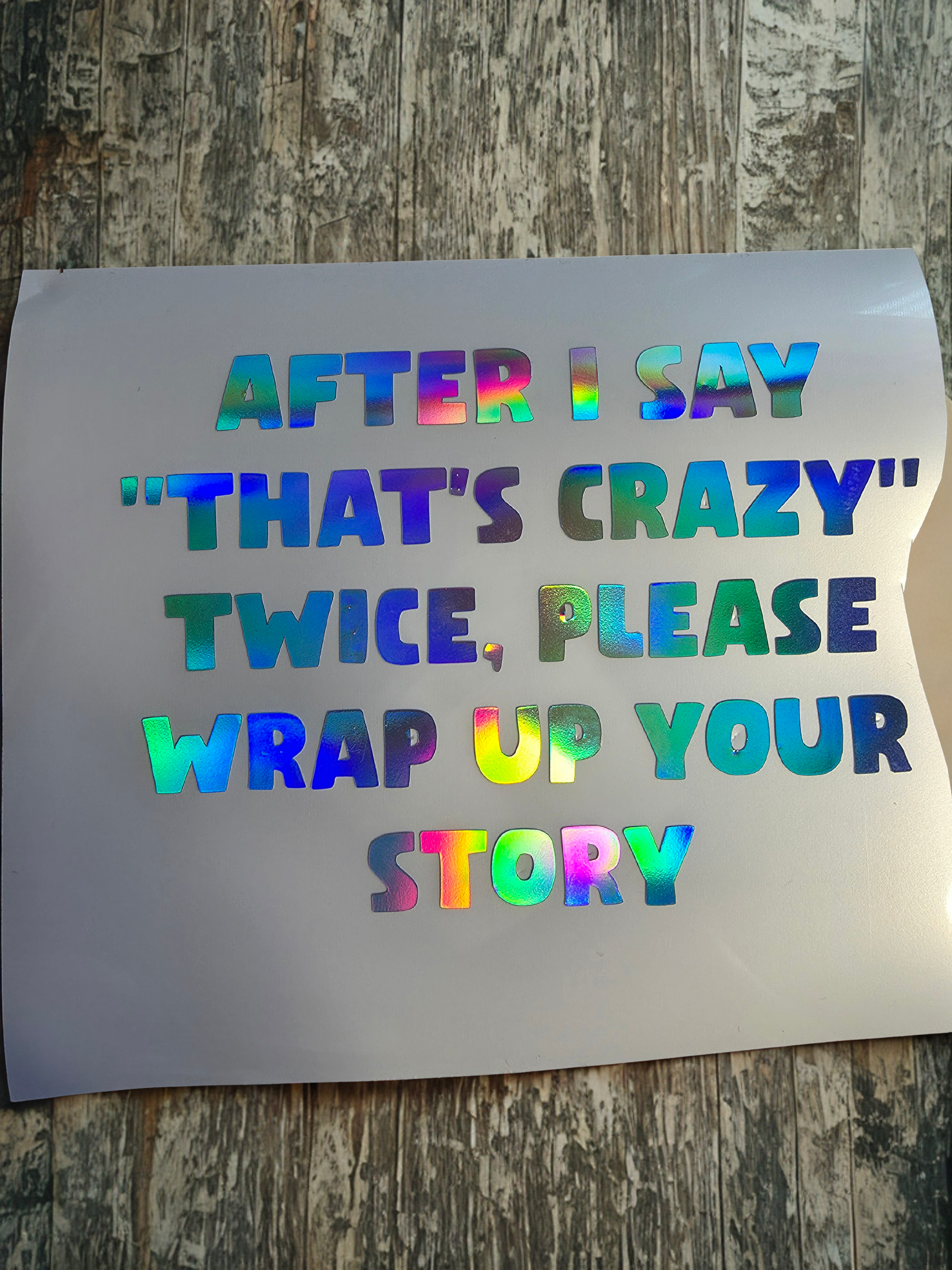 Funny Car Decal