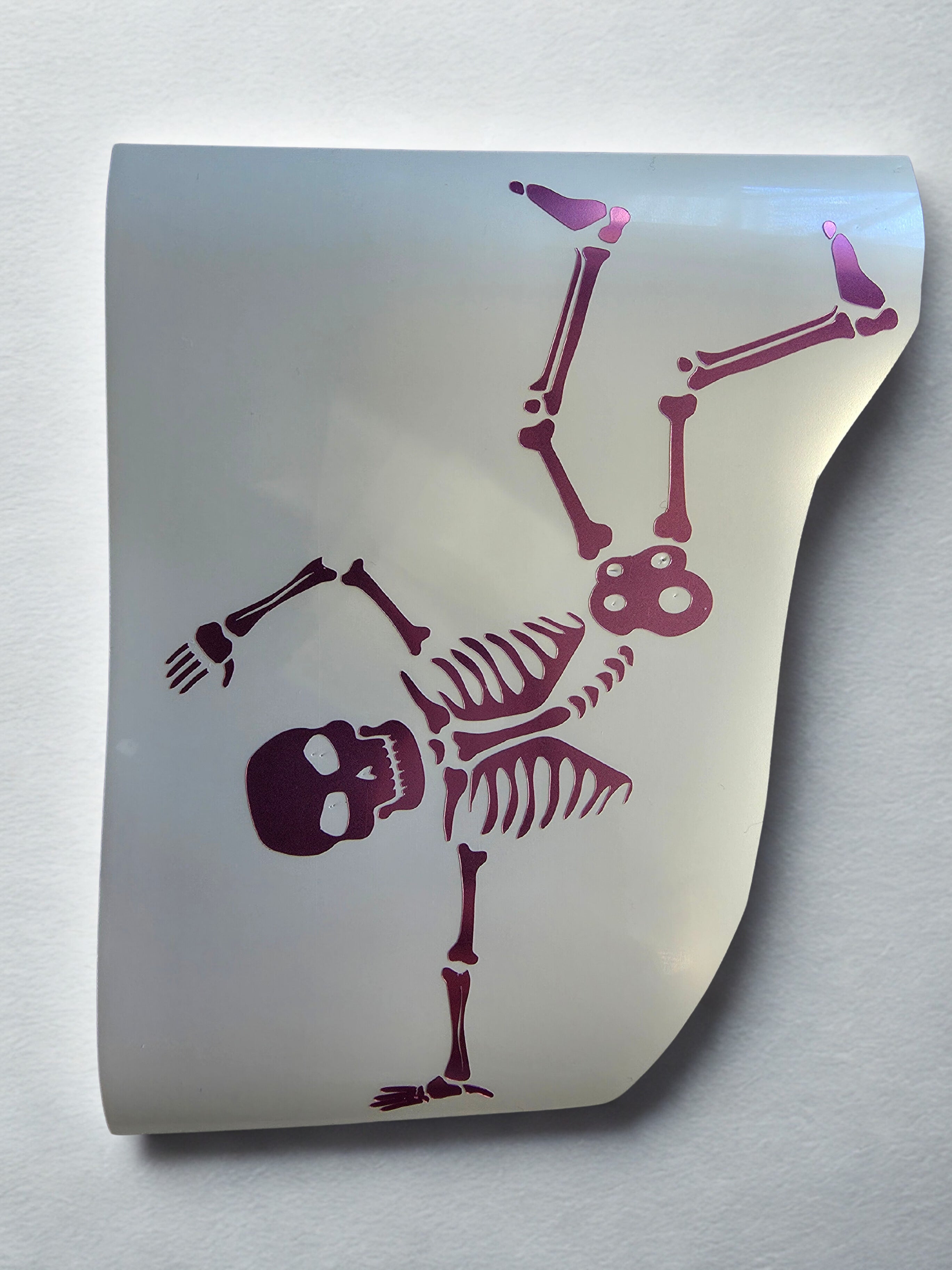 Skeleton Car Decal