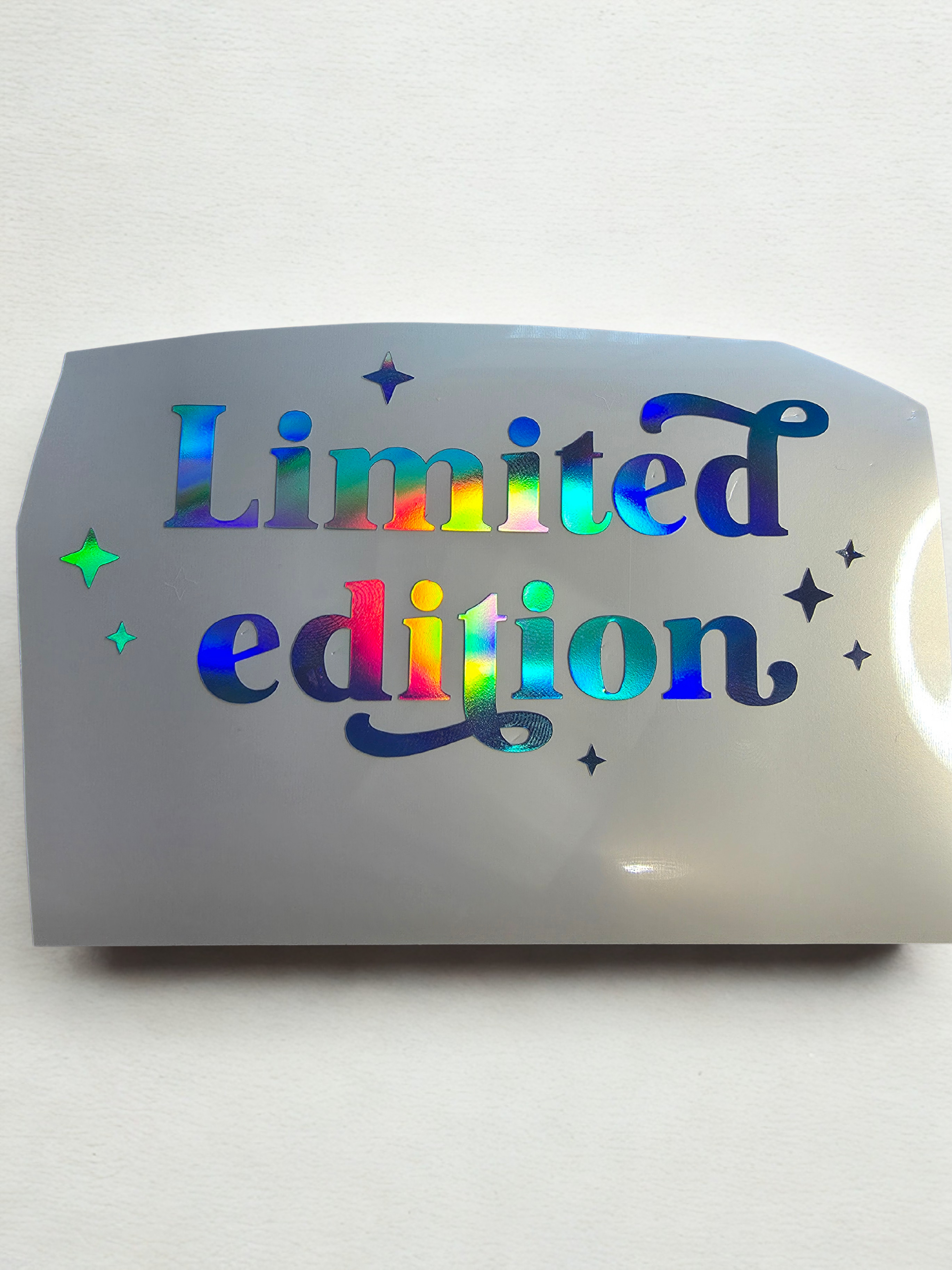 Limited edition car Decal